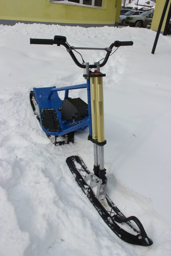 Electric snowbike_blue_6