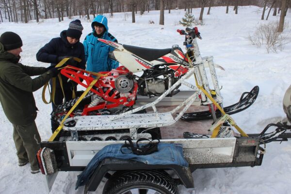 Electric snowbike_white_3