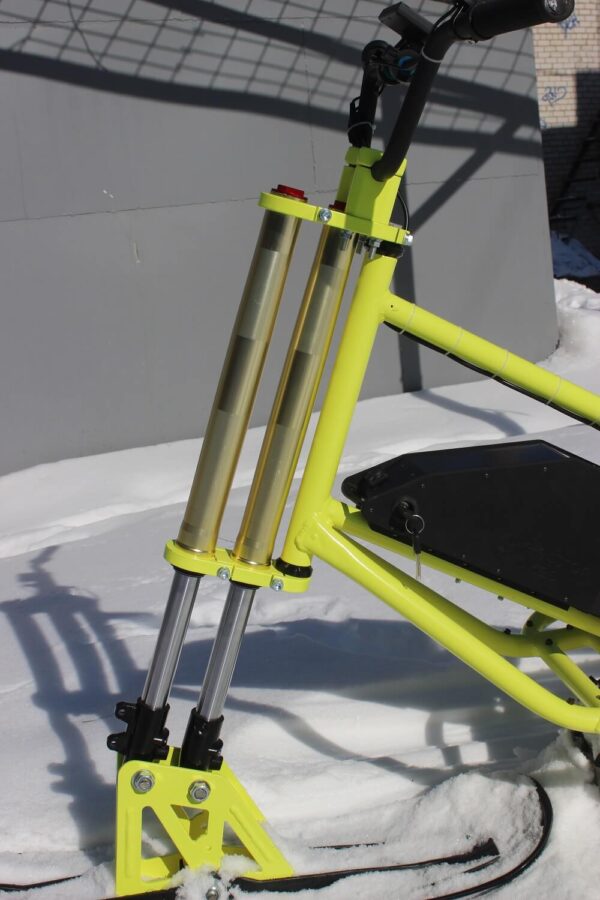 electric snowbike yellow_9