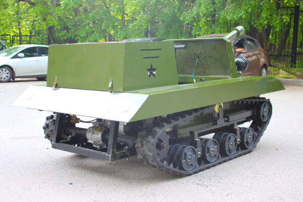 электро танк для пейнтбола и лазертега_4