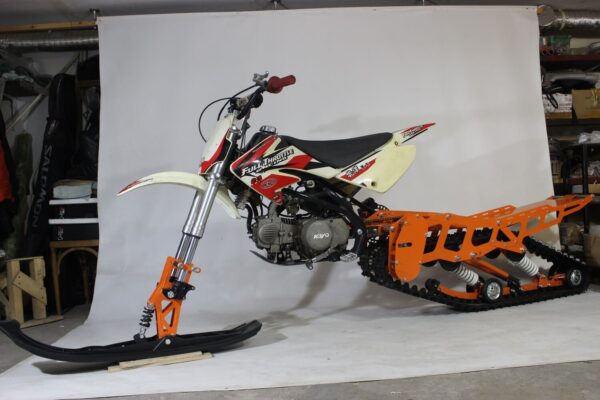 Гусеница на мотоцикл_гусеничный комплект_снегоходный комплект для мото_13