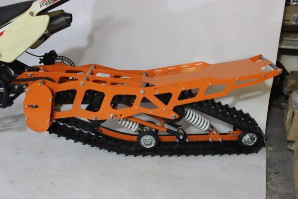 Гусеница на мотоцикл_гусеничный комплект_снегоходный комплект для мото_17