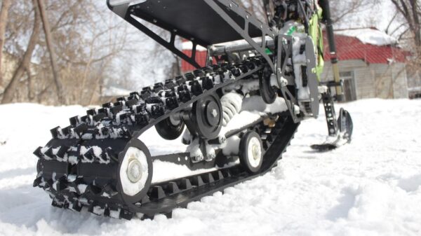 Surron snowbike_electric snowbike_sur ron snowbike kit_гусеница на суррон_surron гусеничный комплект_10