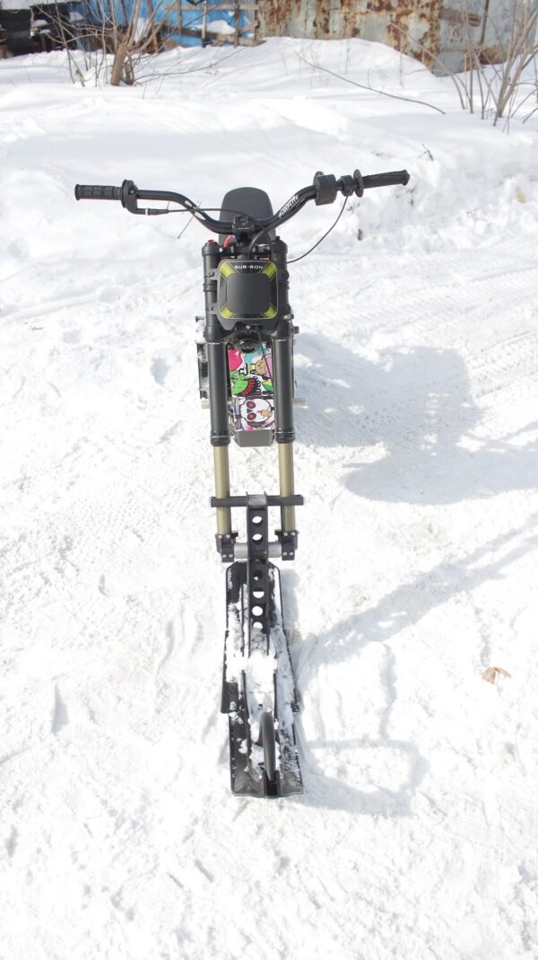 Surron snowbike_electric snowbike_sur ron snowbike kit_гусеница на суррон_surron гусеничный комплект_7