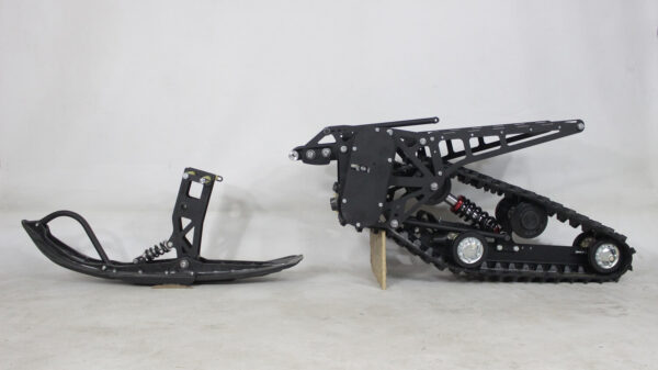 Гусенциа на питбайк_гусеничный комплект для питбайка_сноубайк комплект на мотоцикл_snowbike kit_2