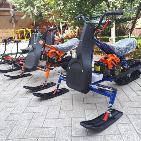 Детский снегоход мото снегокат_2