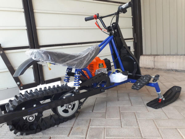 Детский снегоход мото снегокат_4