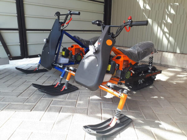 Детский снегоход мото снегокат_6