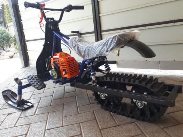 Детский снегоход мото снегокат_7