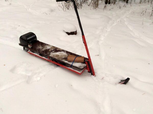 Электро сноускутер снегокат_2