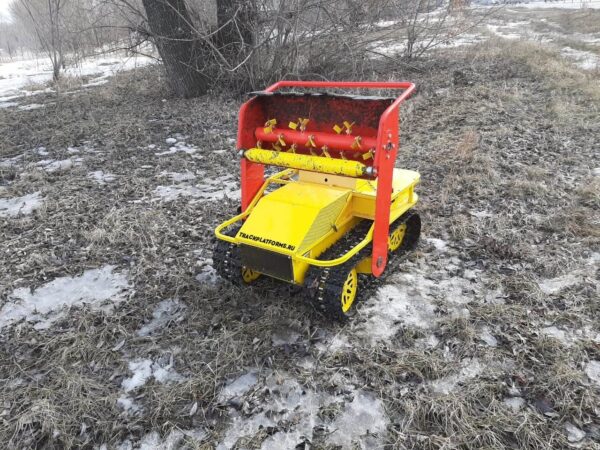 Робот косилка_агро робот_робот снегоуборщик_tracked robot_agro bot_4