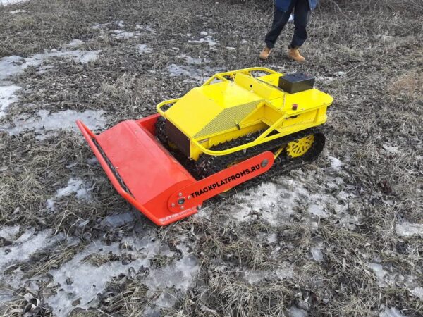 Робот косилка_агро робот_робот снегоуборщик_tracked robot_agro bot_8