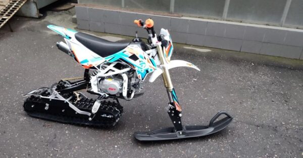 Гусеница для мотоцкила_гусеничный комплект на питбайк_сноубайк комплект_snowbike_1