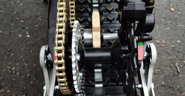 Гусеница для мотоцкила_гусеничный комплект на питбайк_сноубайк комплект_snowbike_4