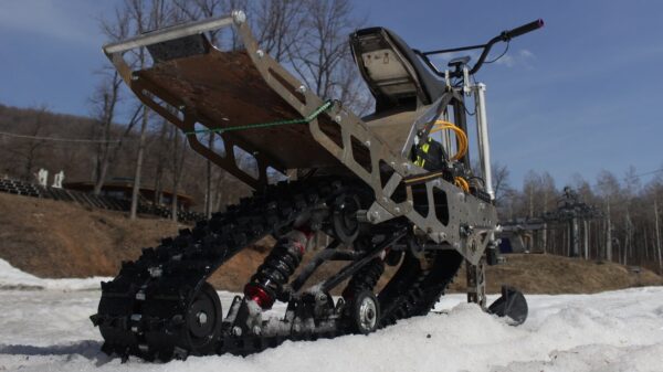 Электрический снегоход_электро сноубайк_сноускутер_электро собака_электро буксировщик_1