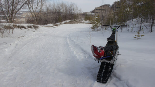 Электрический снегоход_электро сноубайк_сноускутер_электро собака_электро буксировщик_5