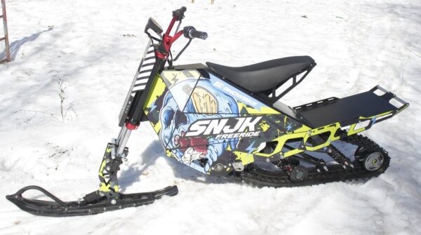 Электрический снегоход, электро сноубайк_Sniejik_1