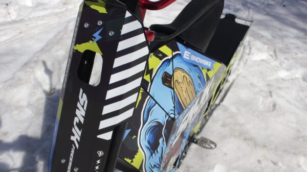 Электрический снегоход, электро сноубайк_Sniejik_4