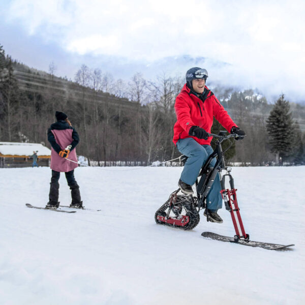 Гусеничный комплект для велосипеда_ktrak гусеница для велосипеда_велосипед вездеход_7