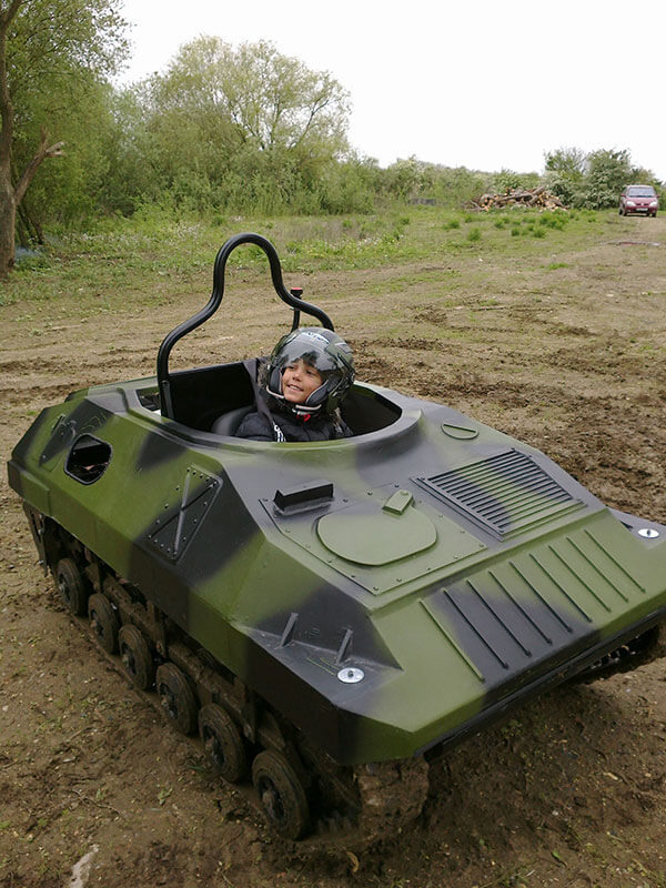 Мини танк для прокат_аттракцион танк_гусеничный танк мини_детский танк_2