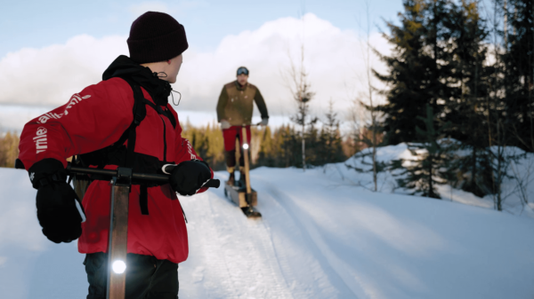 Гусеничный самокат_электро снегокат_электро снегоход_самокат снегоход_самокат на гусенице_10